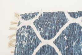 DKD Home Decor Alfombra Árabe Azul 180 x 120 cm