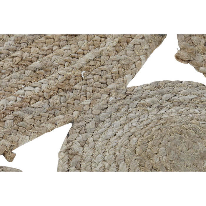 DKD Home Decor Alfombra de Yute Maru 200x200 cm Natural DKD Home Decor Alfombra de Yute Maru 200x200 cm Natural