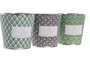 Vela DKD Home Decor Verde 8 x 7.5 x 8 cm Set de 3
