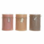DKD Home Decor Set de 3 Velas de Cera Parafina Rustik AW Surtidas