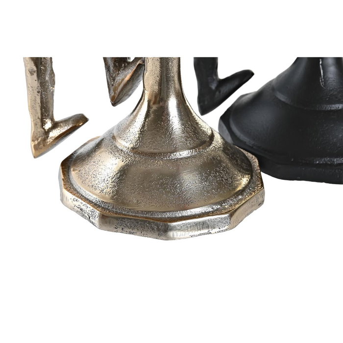 DKD Home Decor Candelabro de Aluminio Figura Humana Surtido de 2 Unidades DKD Home Decor Candelabro de Aluminio Figura Humana Surtido de 2 Unidades