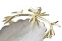 Centro Mesa DKD Home Decor Plateado Dorado 23x11x45 cm