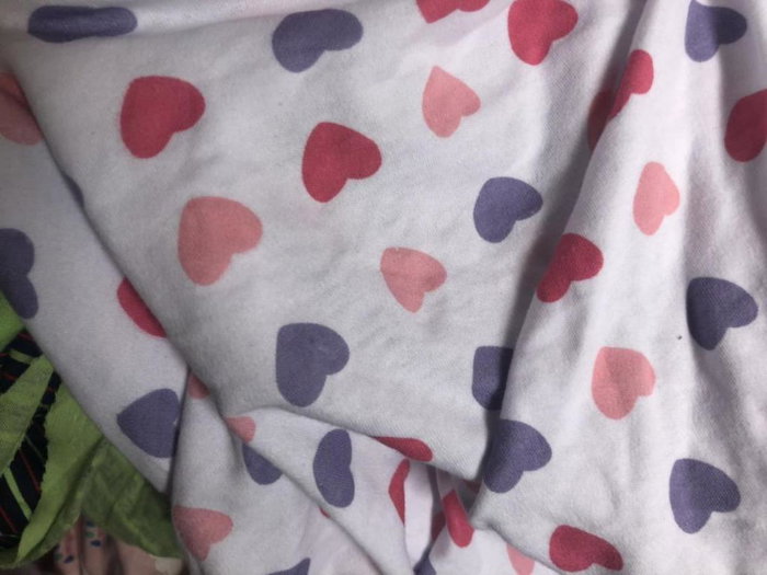 DKD Home Decor Set 11 Piezas Bebe Baby Rosa Blanco 24 x 32 cm Algodon Corazones Mariposas Capacidad 0-6 Meses