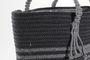 DKD Home Decor Bolso Boho Gris Algodon 48 x 36 x 16 cm
