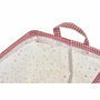 DKD Home Decor Set de 3 Cestas de Algodón Vichy Sweet