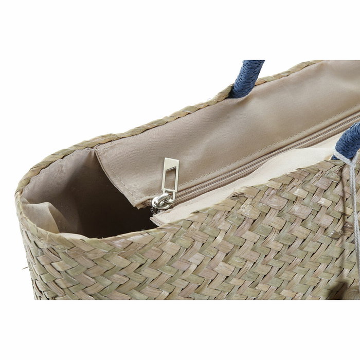 DKD Home Decor Bolso de Fibra Surtido de 2 Piezas con Cremallera, 49x18x37 cm DKD Home Decor Bolso de Fibra Surtido de 2 Piezas con Cremallera, 49x18x37 cm