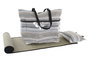 DKD Home Decor Set de 3 Bolsos de Lienzo Surtidos