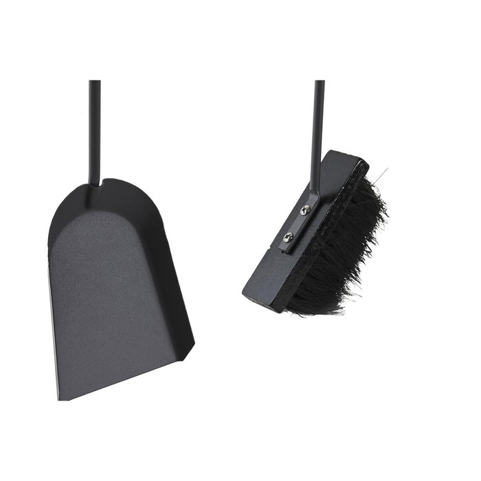 DKD Home Decor Set de Chimenea de 3 Piezas en Acero Inoxidable Negro DKD Home Decor Set de Chimenea de 3 Piezas en Acero Inoxidable Negro