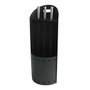 DKD Home Decor Set de Chimenea de 3 Piezas en Acero Inoxidable Negro