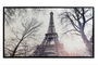 DKD Home Decor Cuadro Lienzo PS Paris Blanco Negro 144 x 84 x 3.5 cm