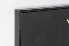 DKD Home Decor Cuadro Oriental Negro Blanco Dorado Set de 3 Lienzo 4 x 140 x 210 cm