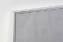 DKD Home Decor Cuadro Leopardo Negro Blanco Cristal Aluminio 100 x 100 cm (2 Unidades)