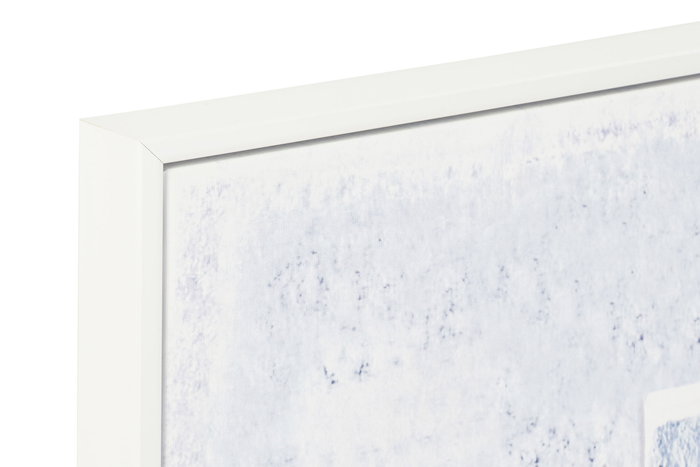 DKD Home Decor Cuadro Azul Blanco 52.2 x 4.5 x 73 cm (2 Unidades)