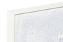 DKD Home Decor Cuadro Azul Blanco 52.2 x 4.5 x 73 cm (2 Unidades)
