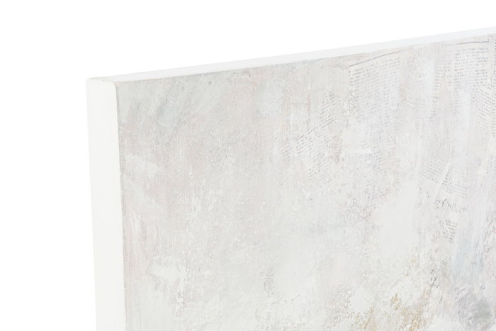 DKD Home Decor Cuadro Oriental Beige Dorado Pintado a Mano 2 Piezas 120 x 120 cm