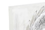 DKD Home Decor Cuadro Colonial Blanco Gris Lienzo Pino Pintado a Mano 100 x 80 x 3.7 cm (2 Unidades)