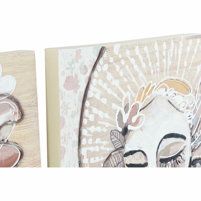 DKD Home Decor Cuadro Lienzo Pino 60x3,7x120 Mujer (Pack de 2) DKD Home Decor Cuadro Lienzo Pino 60x3,7x120 Mujer (Pack de 2)