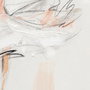 DKD Home Decor Cuadro Romantico Blanco Beige 3.7 x 100 x 80 cm (2 Unidades) Pintado a Mano Lienzo Pino Ballet