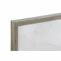 DKD Home Decor Cuadro de Montañas Set de 2 Unidades 124x64x4,5 cm Gris y Blanco