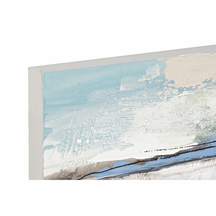 DKD Home Decor Cuadros Lienzo Pino Abstracto Azul y Beige Pack de 2 DKD Home Decor Cuadros Lienzo Pino Abstracto Azul y Beige Pack de 2