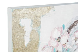 DKD Home Decor Cuadro Scandi Multicolor 100 x 100 x 3.5 cm (2 Unidades)