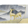 DKD Home Decor Set de 3 Cuadros Montañas 200x70x3 cm