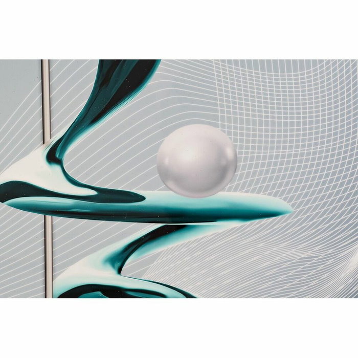 DKD Home Decor Cuadro Glam Verde Gris 3 x 160 x 80 cm
