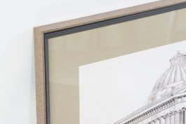 DKD Home Decor Cuadro Neoclásico Beige Negro 3 x 59 x 79 cm