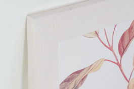 DKD Home Decor Cuadro Romantico Rosa 70 x 70 cm (2 Unidades) Lienzo Abeto