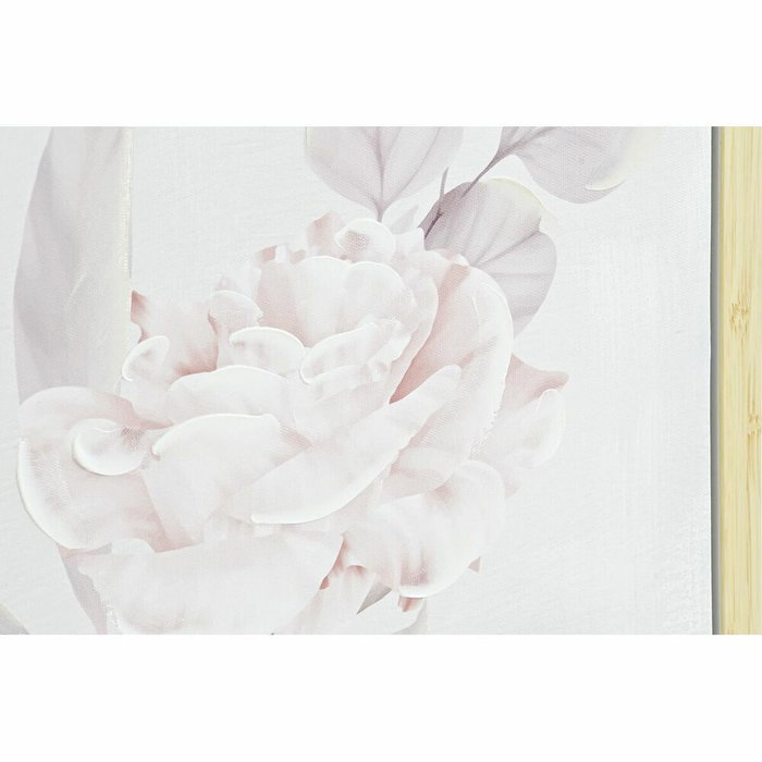 DKD Home Decor Set de 2 Cuadros Lienzo Florero 50x70 cm