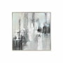 DKD Home Decor Cuadro Urban Gris 4 x 131 x 131 cm