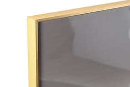 DKD Home Decor Cuadro Beige Naranja Aluminio MDF 3 x 160 x 80 cm (2 Unidades)