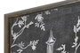 DKD Home Decor Cuadro Oriental Negro Blanco Cristal Bambú 50 x 70 x 2.8 cm (2 Unidades)