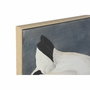 DKD Home Decor Set de 2 Cuadros Enmarcados de Garza, 83x4x123 cm