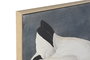 DKD Home Decor Set de 2 Cuadros Enmarcados de Garza, 83x4x123 cm