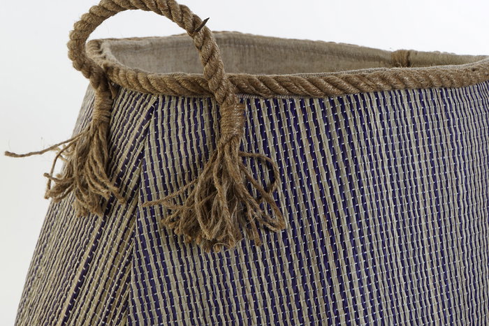 DKD Home Decor Cesta Balines Rojo Azul 40 x 45 x 40 cm (2 Unidades)