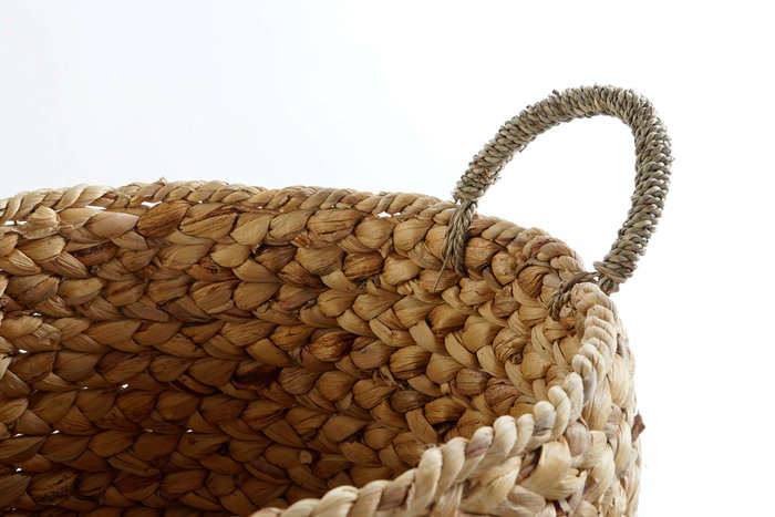 DKD Home Decor Cesta Balines Marron Junco Set de 2 51 x 30 x 51 cm Hecho a Mano Reciclable DKD Home Decor Cesta Balines Marron Junco Set de 2 51 x 30 x 51 cm Hecho a Mano Reciclable