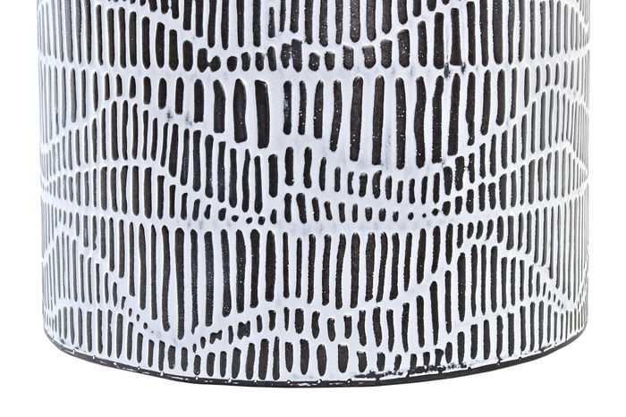 DKD Home Decor Cesta Urban Set de 2 Blanco Marron Hierro Cuerda 42 x 58 x 52 cm DKD Home Decor Cesta Urban Set de 2 Blanco Marron Hierro Cuerda 42 x 58 x 52 cm