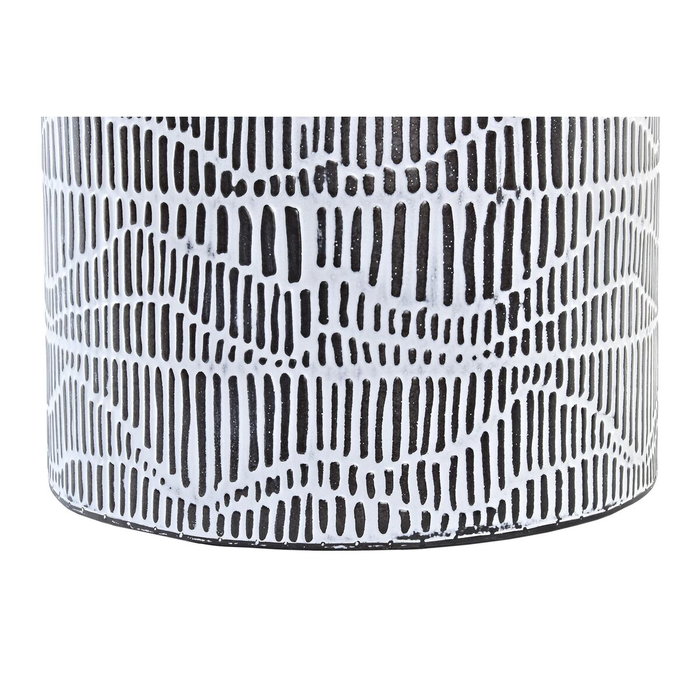 DKD Home Decor Set de 2 Cestas de Hierro y Cuerda Blanco DKD Home Decor Set de 2 Cestas de Hierro y Cuerda Blanco