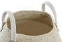 DKD Home Decor Cesta White basket Natural Blanco 37 x 25 x 37 cm
