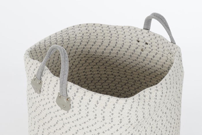 DKD Home Decor Cesta Atlantico Gris Oscuro Gris Claro Set de 2 (40 x 52 x 40 cm) DKD Home Decor Cesta Atlantico Gris Oscuro Gris Claro Set de 2 (40 x 52 x 40 cm)