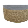 DKD Home Decor Set de 2 Cestas de Algodón y Fibra 40x40x52 cm