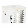 DKD Home Decor Set de 5 Cestas para la Ropa en MDF y Poliéster Blanco