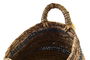 DKD Home Decor Cesta Colonial Marron Negro Fibra 31 x 33 x 31 cm Set de 2