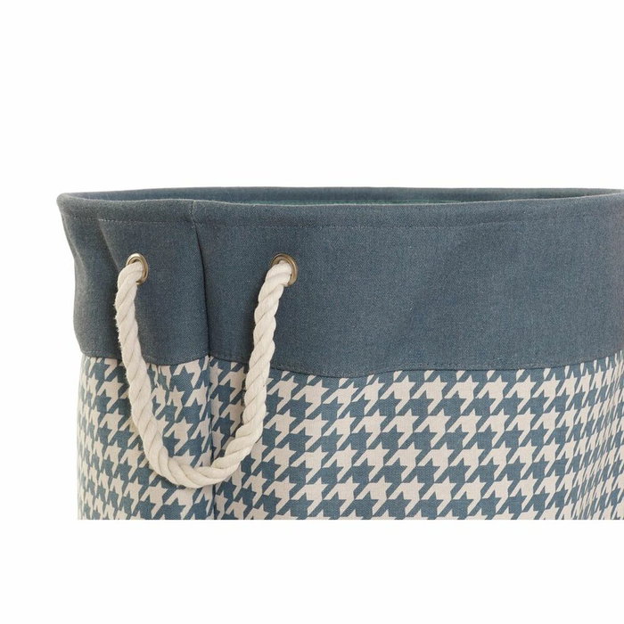 DKD Home Decor Surtido de 3 Cestas para la Ropa Pata de Gallo