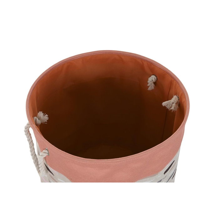 DKD Home Decor Surtido de 3 Cestas para la Ropa Pinceladas en Gris, Burdeos y Naranja DKD Home Decor Surtido de 3 Cestas para la Ropa Pinceladas en Gris, Burdeos y Naranja