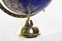 DKD Home Decor Globo Terraqueo Colonial Dorado y Azul Metal 25 x 36 x 27 cm