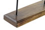 DKD Home Decor Decoración Albasia Hierro Círculos Multicolor