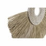 DKD Home Decor Decoración Étnica de Yute y Hierro Natural