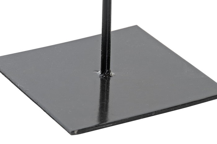 DKD Home Decor Decoracion Balines Etnico Natural Negro 12 x 53 x 55 cm
